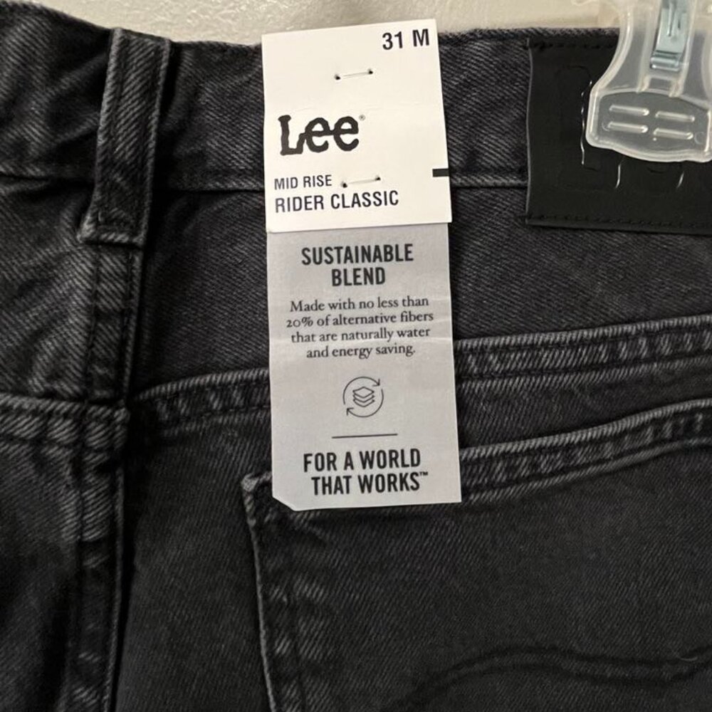 Lee Mid Rise Rider Classic Jeans - Picture 3 of 7